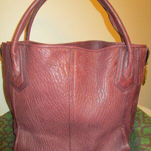 Oryany Eggplant Leather Tote